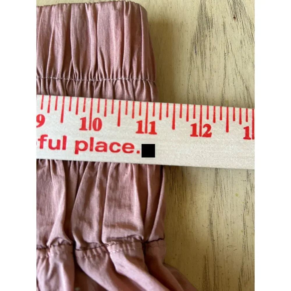 Free People FP Movement The Way Home High Waist Shorts Blush Athletic Gym S EUC